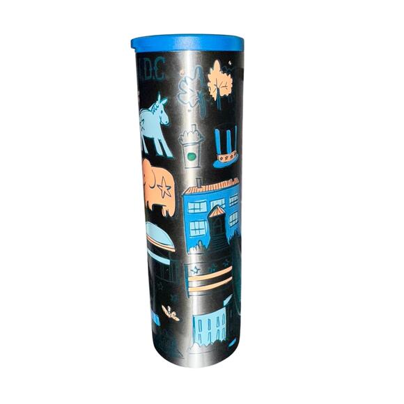 Starbucks Been There Series Washington DC Insulated Tumbler With Lid 16 Oz 2021 - Picture 5 of 9
